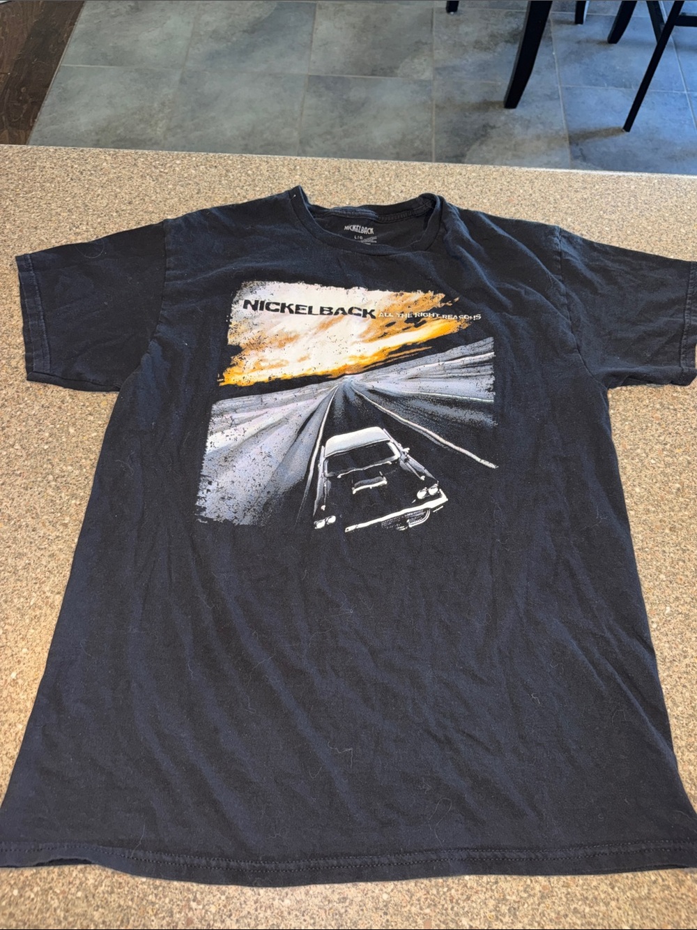 Nickelback Black Band Tee